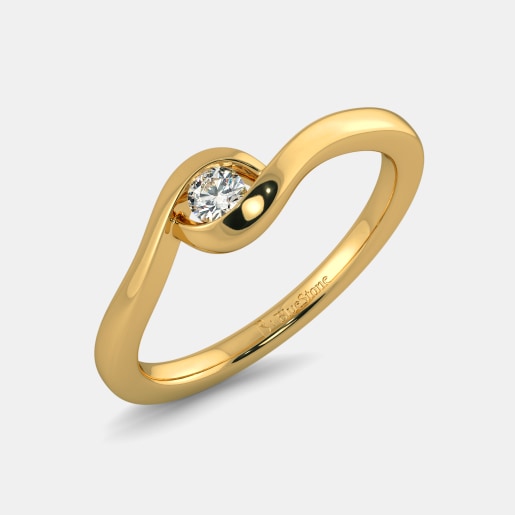 Buy 150+ Single Stone Rings Online | BlueStone.com - India's #1 Online