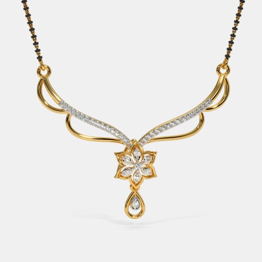 Buy 150+ Diamond Mangalsutra Online | BlueStone.com - India's #1 Online ...