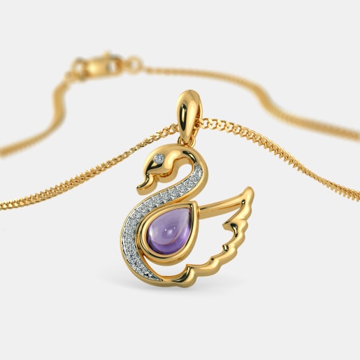 The Sightly Swan Pendant For Kids