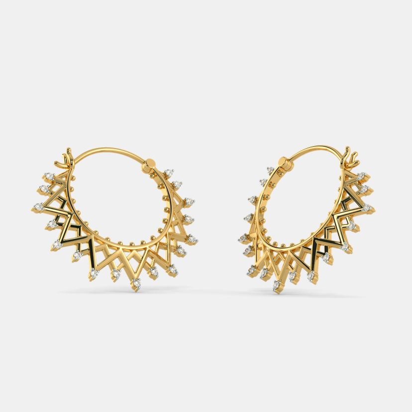 The Edytha Hoop Earrings - image 1