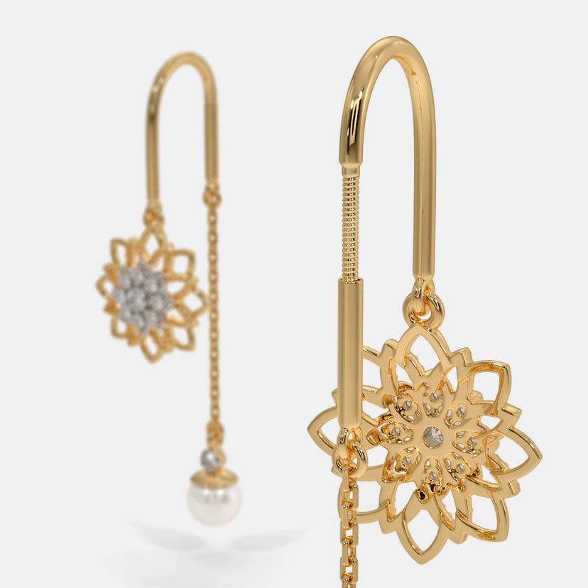The Lepah Sui Dhaga Earrings - image 8