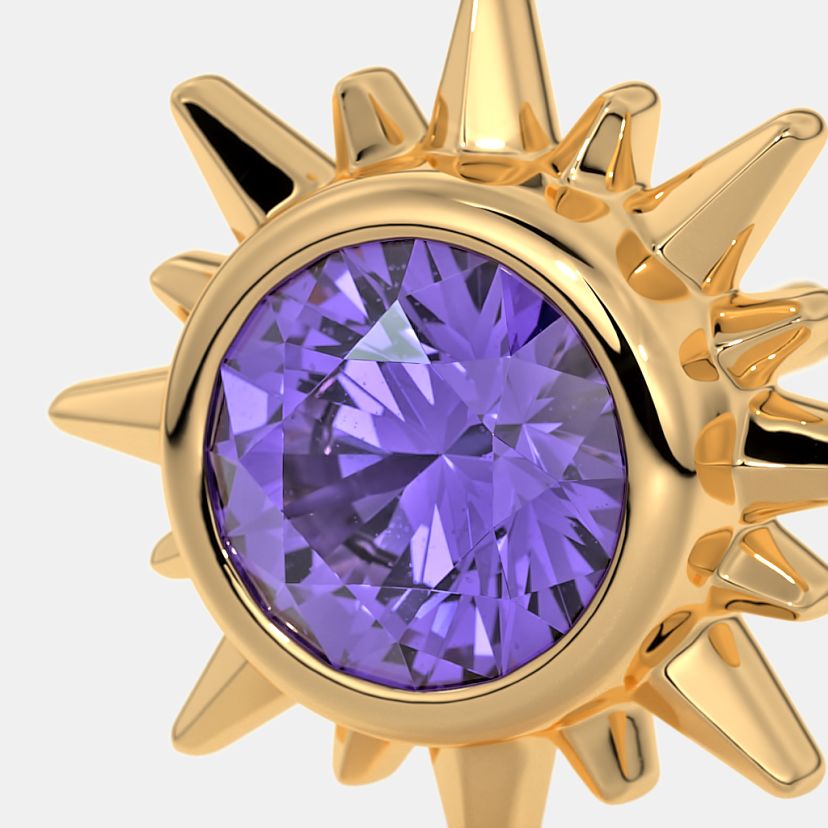 The Crown Chakra Earrings - image 5