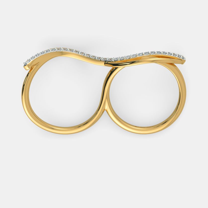 The Sharon Two Finger Ring - image 7