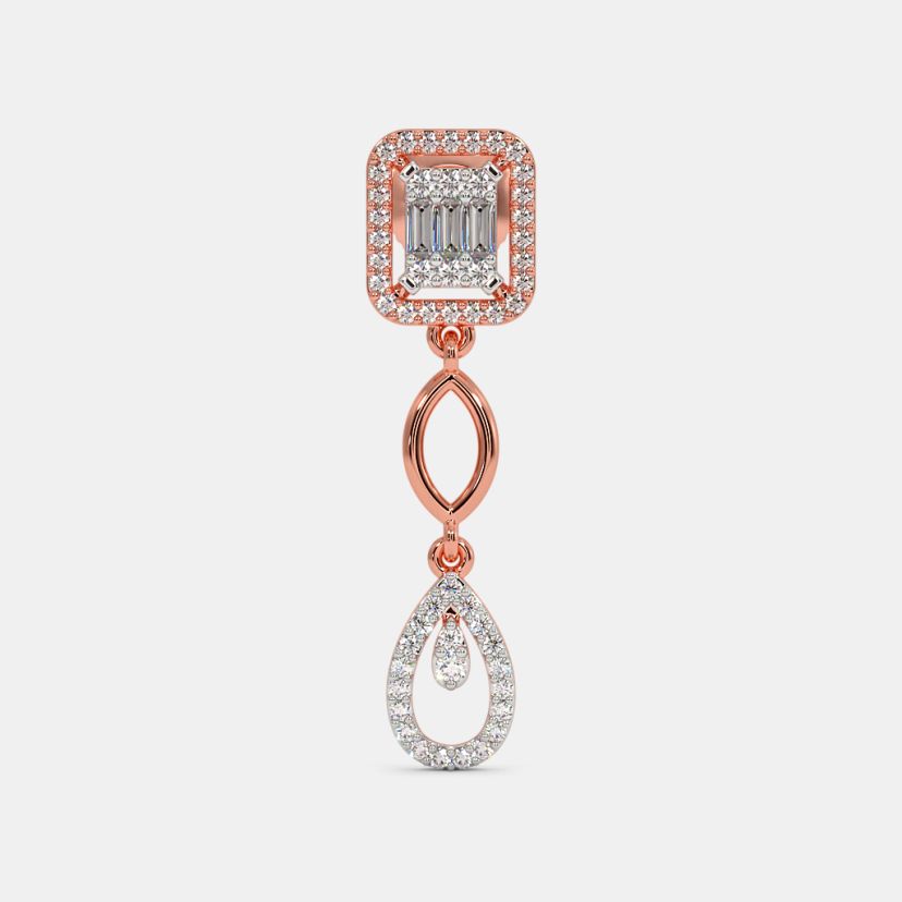 The Albira Bridal Drop Earrings - image 7