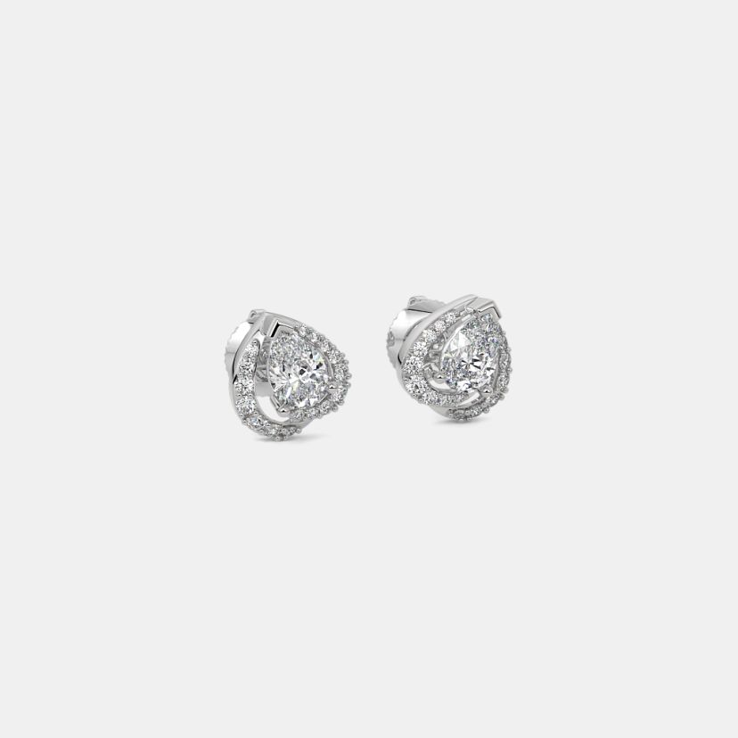 The Wrapped Solitaire Stud Earrings - image 6