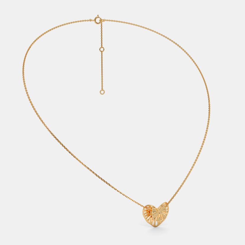 The Inverted Leafy Pendant Necklace - image 6
