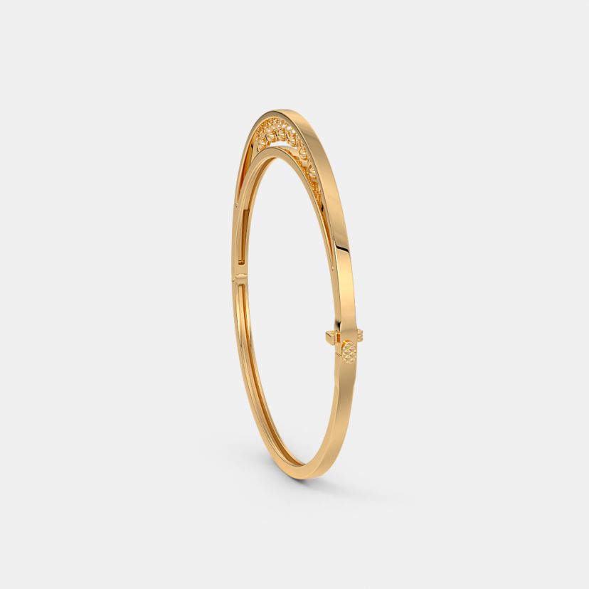 The Ballet Of Gold Oval Bangle - image 5