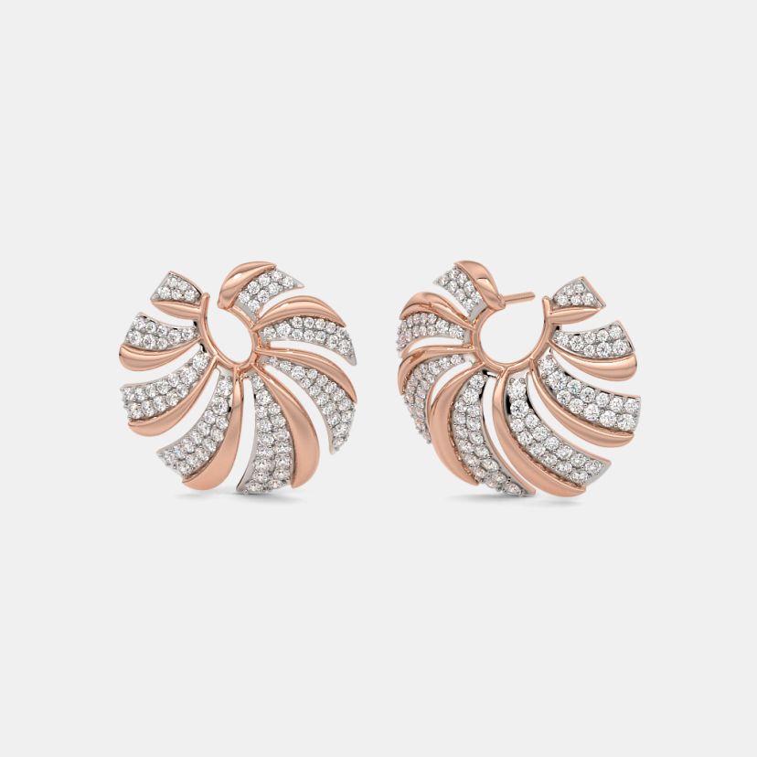 The Nyrix Orange Peel Earrings - image 1