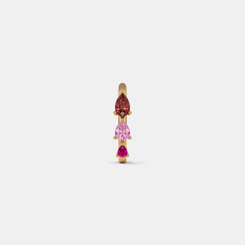 The Mislavina Huggie Earrings - image 6