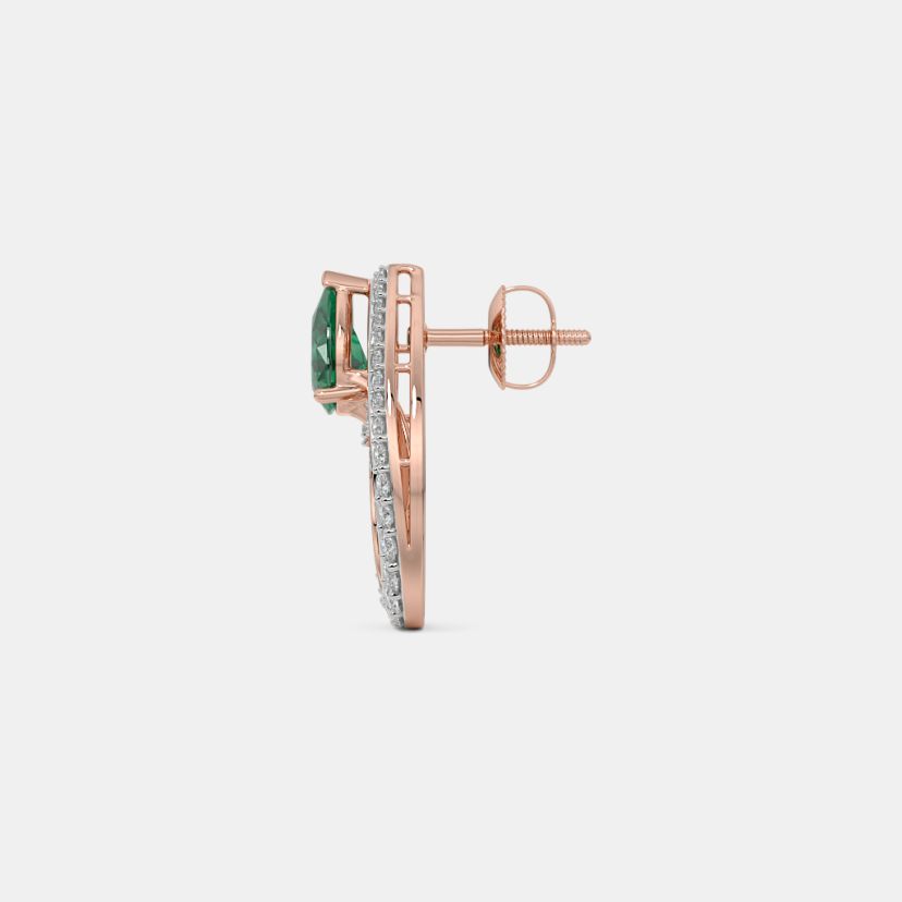 The Pavone Stud Earrings - image 9