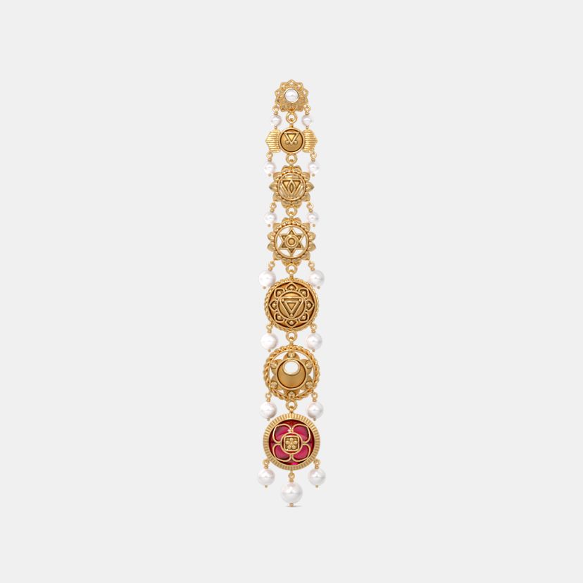The Chakras Shoulder Duster Earrings - image 4