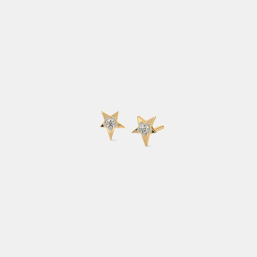 Buy 100 Gold Everyday Earrings Designs Online BlueStone India s 1 Online Jewellery Brand