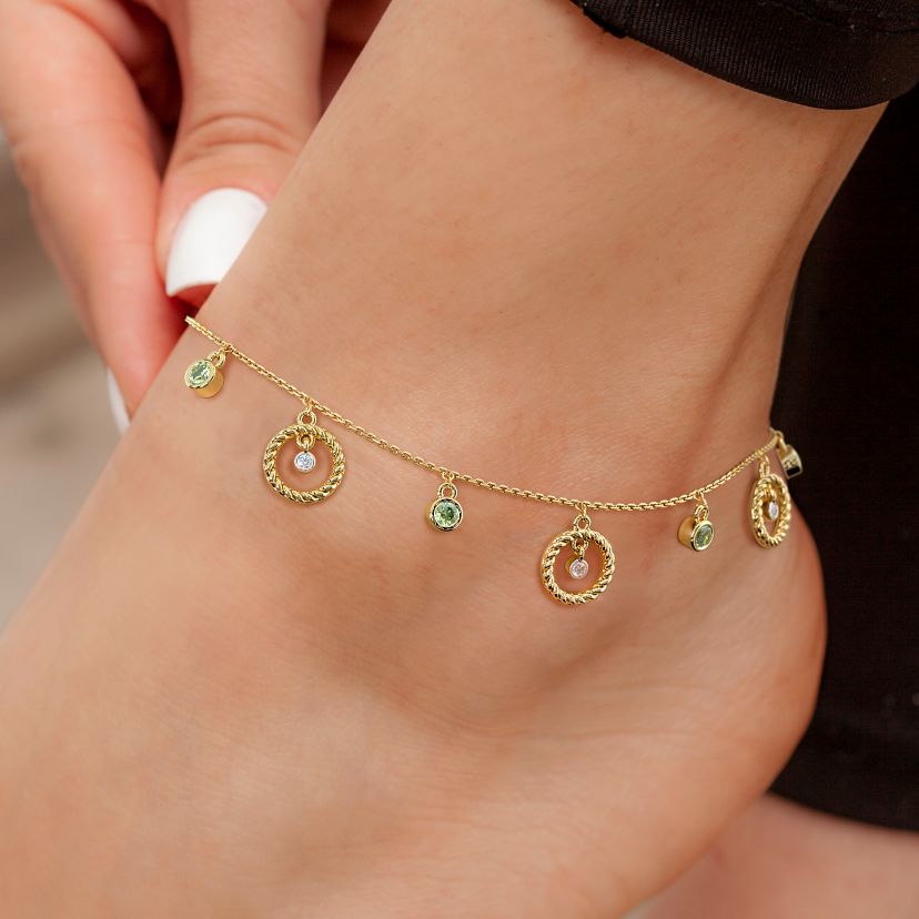 The Mysa Anklet - Back View