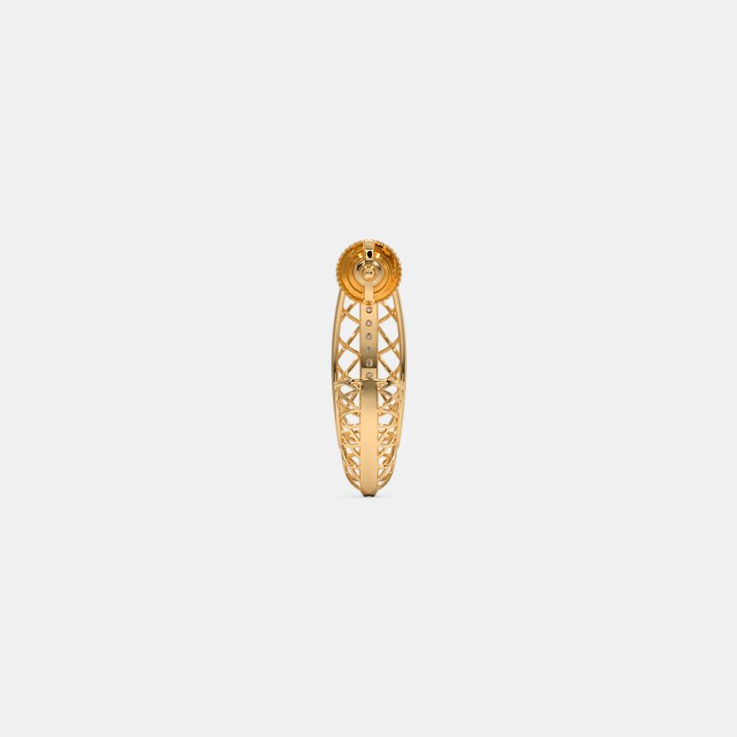 The Lineal J Hoop Earrings - image 6