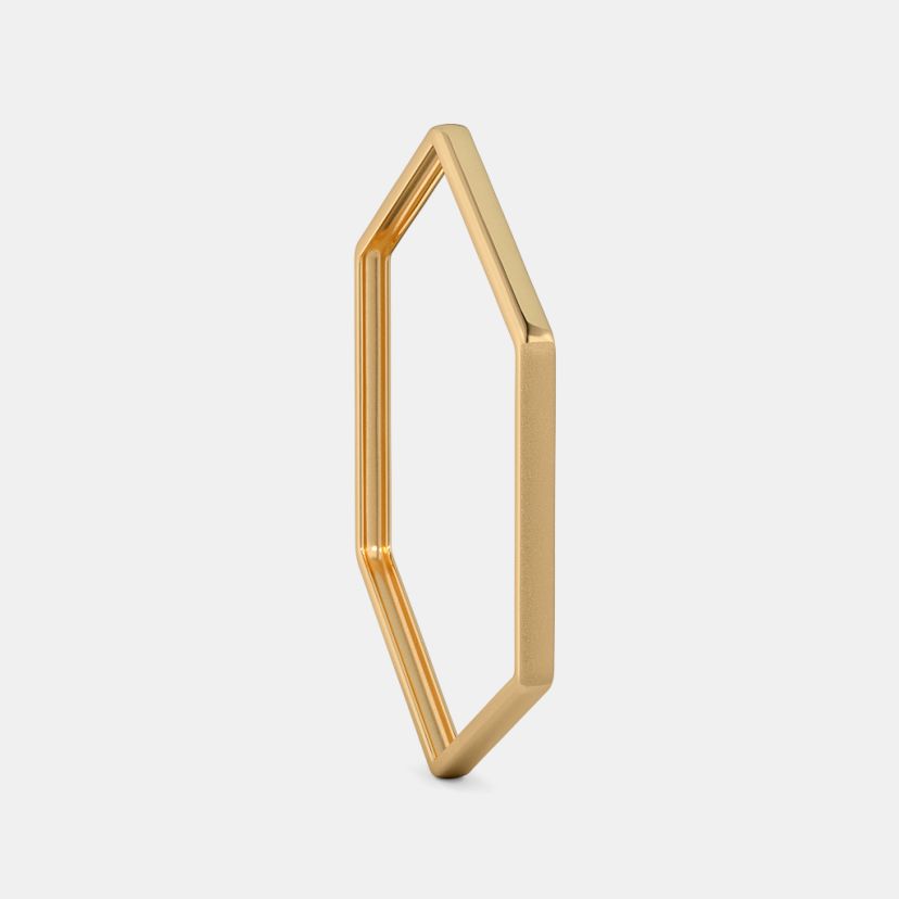 The Elysara Geometric Bangle - image 5