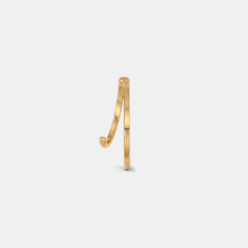 The Viore J Hoop Earrings - image 7