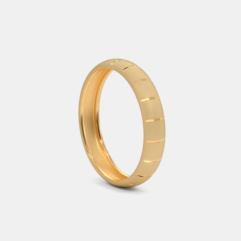 The Oralie Textured Band Ring - image 6