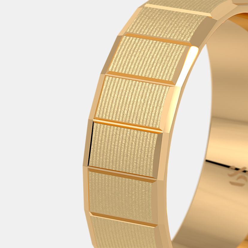 The Ouattara Couple Band Ring For Him - image 4