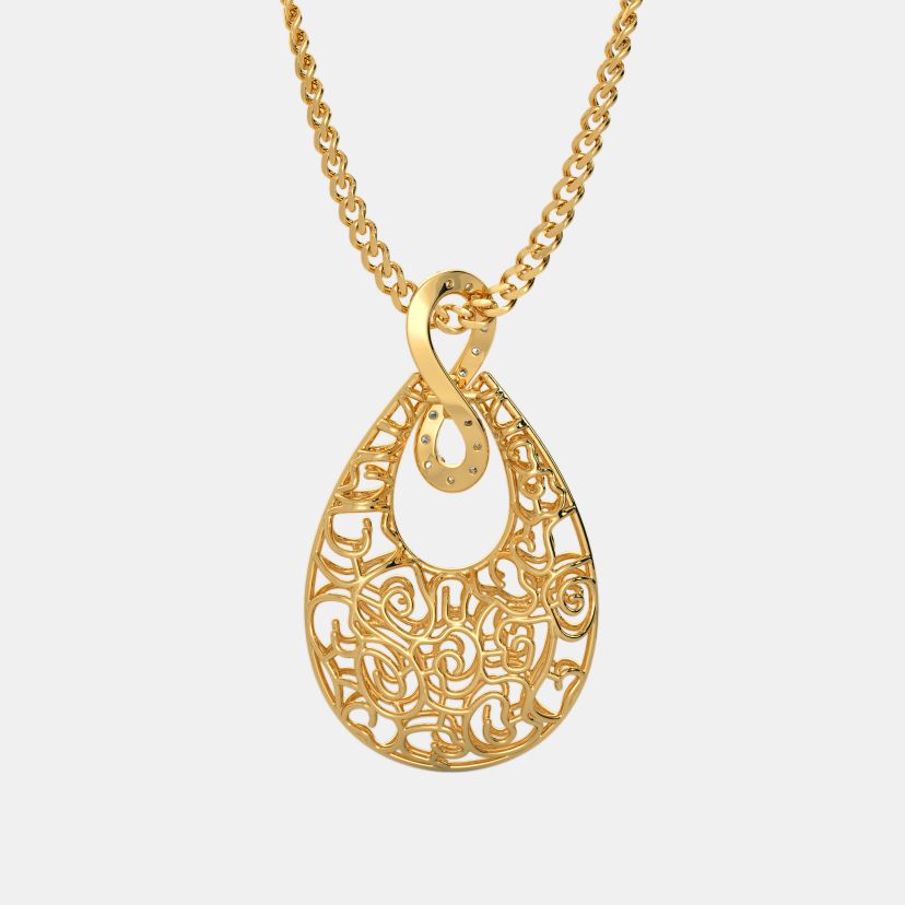 The Pear Lattice Pendant - image 5