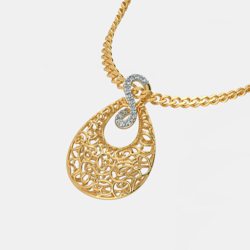 The Pear Lattice Pendant - image 8