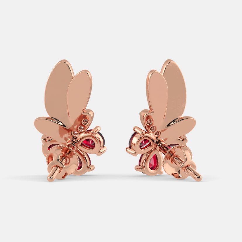 The Sara Butterfly Stud Earrings - image 8