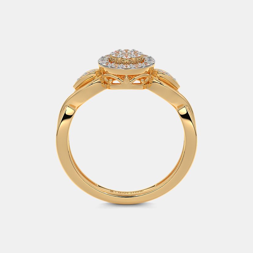 The Gianna Ring - Side View 1