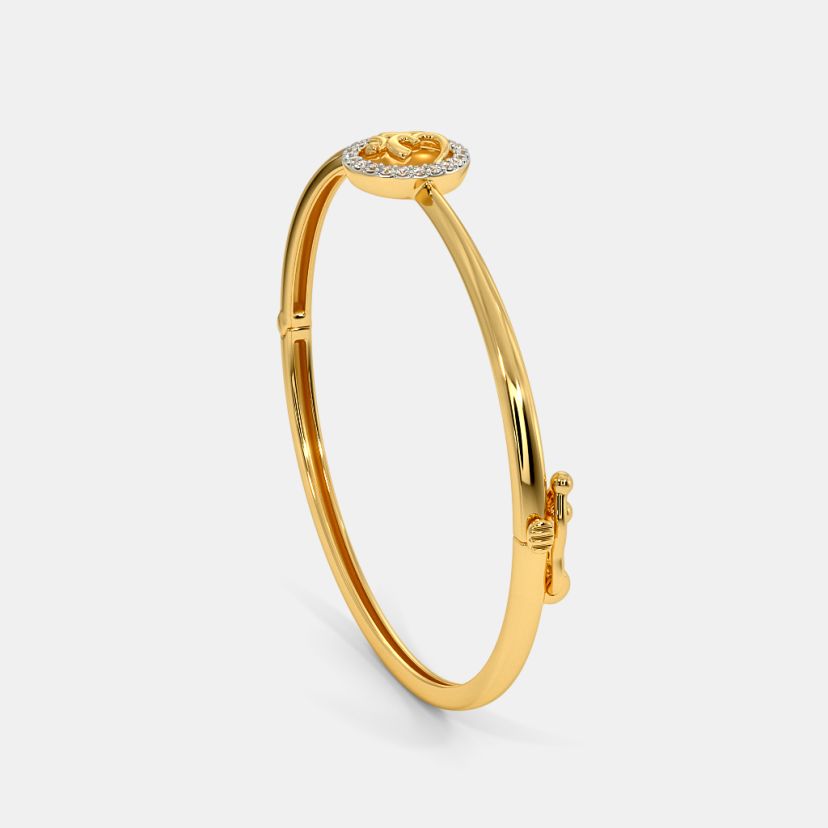 The Om Oval Bangle - image 5