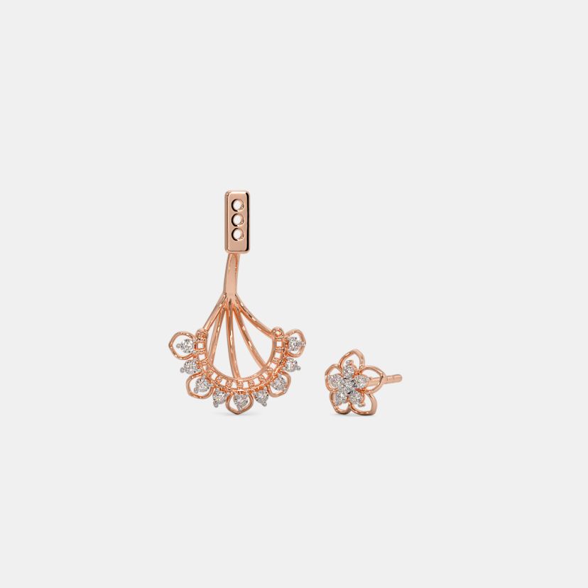 The Miracle Petal Front Back Earrings - image 4