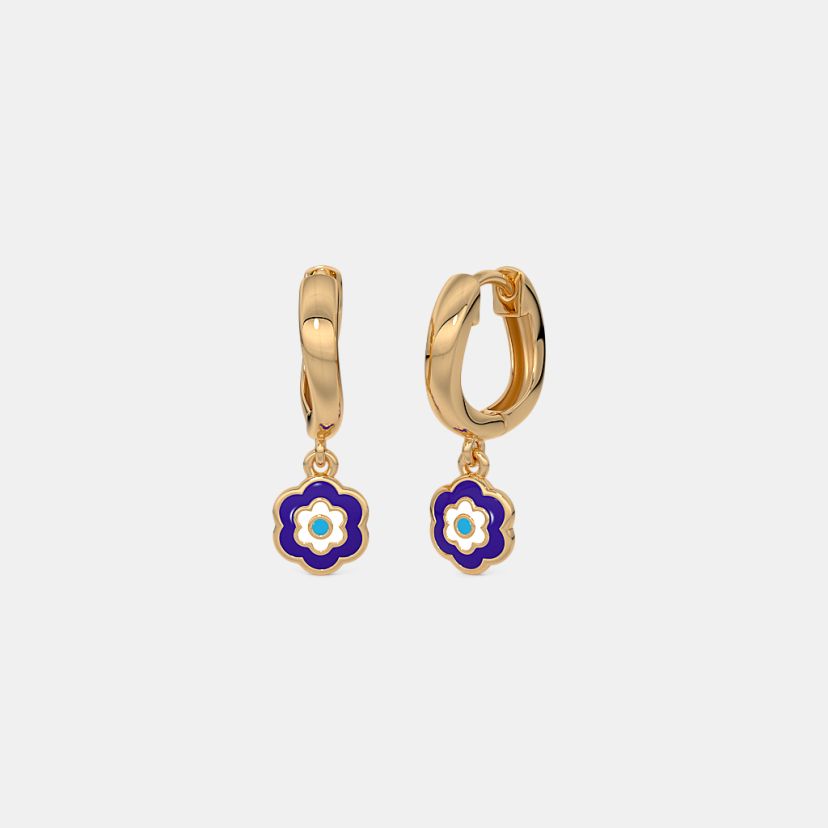 The Eyeflora Kids Hoop Earrings - image 1