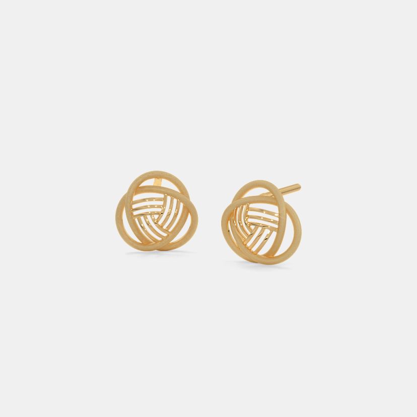 The Tressora Stud Earrings - image 1
