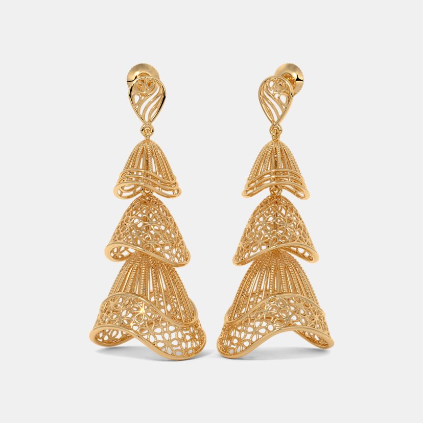 The Trielle Jhumka Earrings - image 1