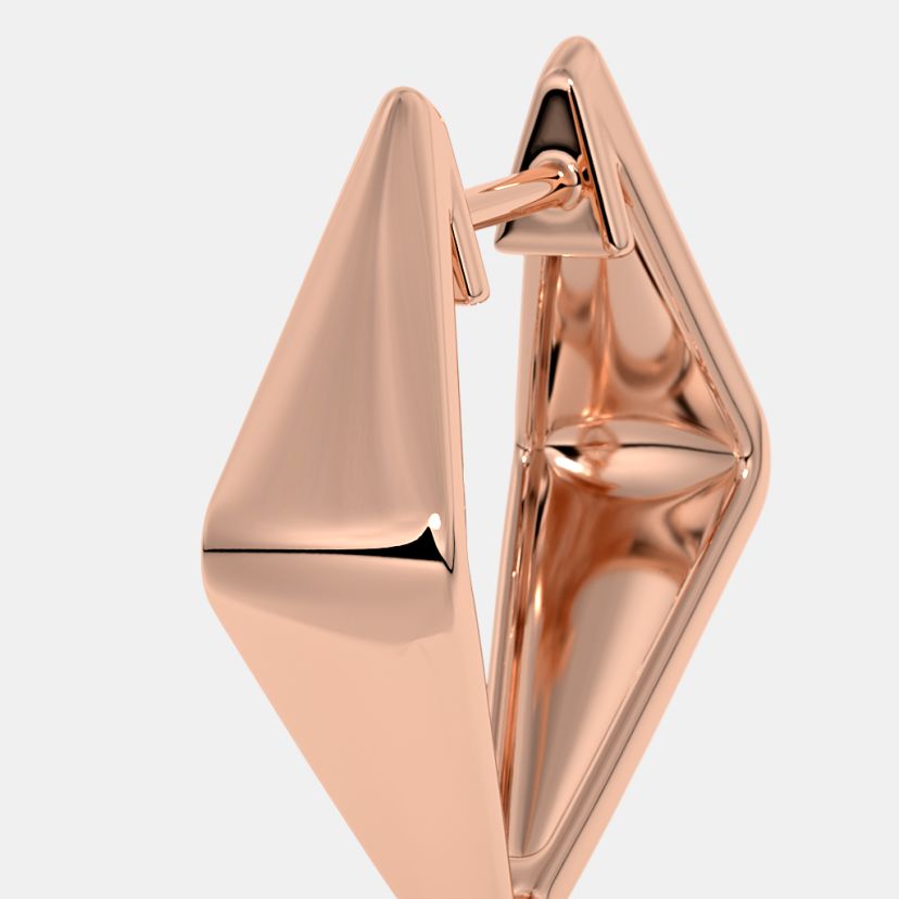 The Torayn Huggie Earrings - image 4