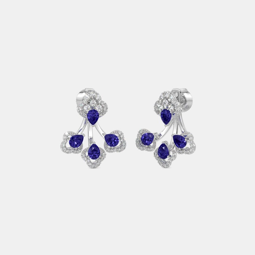 The Prismia Front Back Earrings - image 1