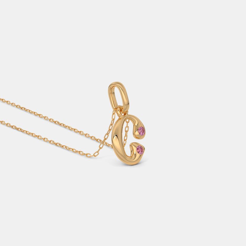 The Glimma G Initial Pendant - image 7