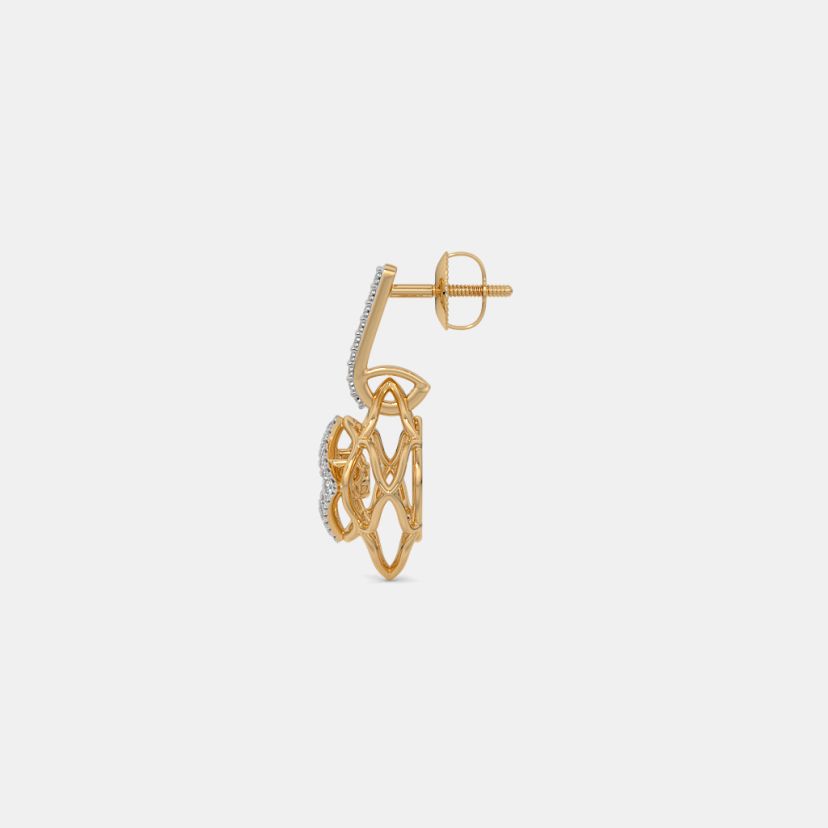 The Oscillia Dangle Hoop Earrings - image 5