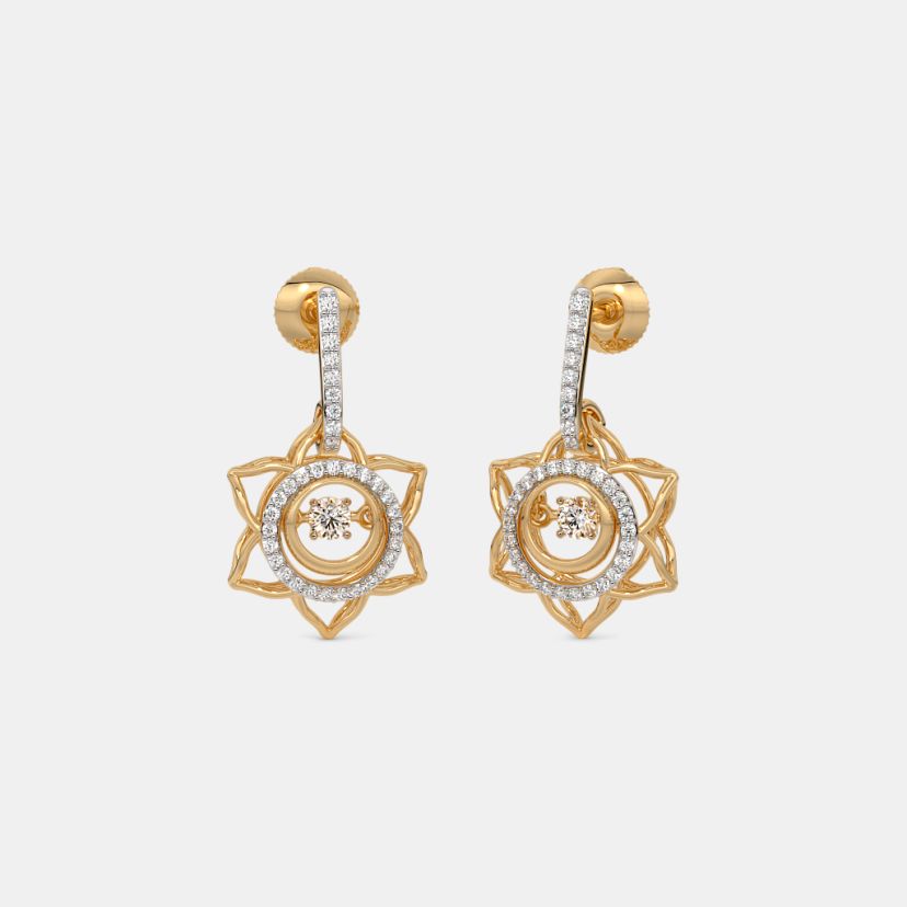 The Orbelle Dangle Hoop Earrings - image 1
