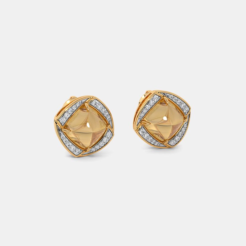 The Citrine Stud Earrings - image 6