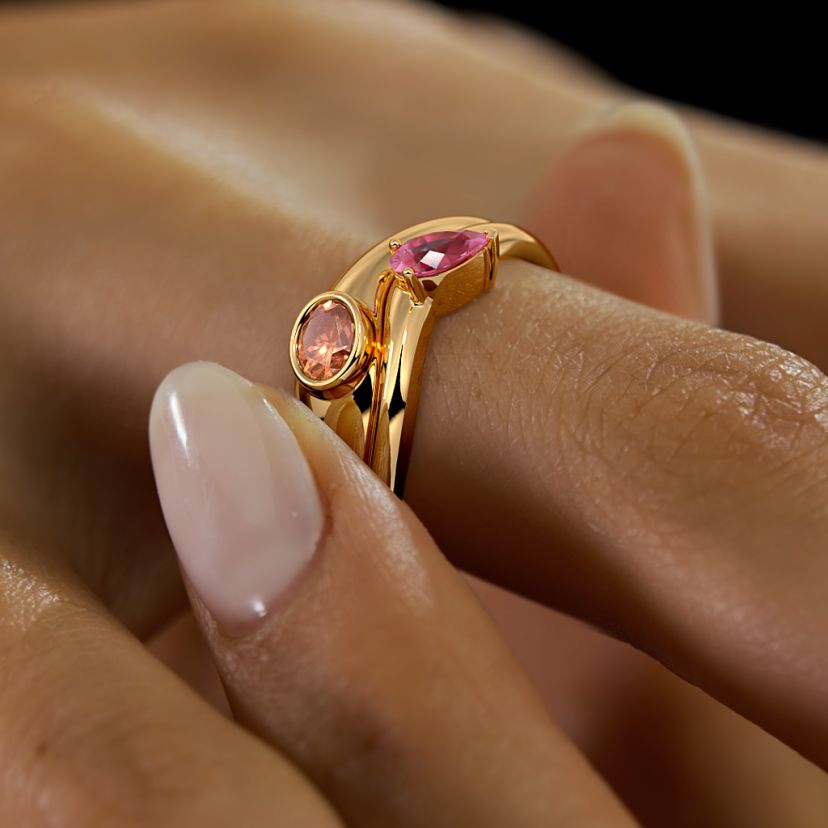 The Glistina Stackable Ring - image 6