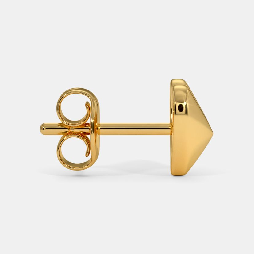 The Facet Heart Kids Stud Earrings - image 6