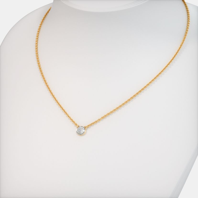 Buy 300 Women s Gold Necklaces Designs Online BlueStone India s 1 Online Jewellery Brand