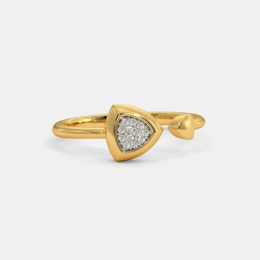 The Barett Pave Top Open Ring - image 4