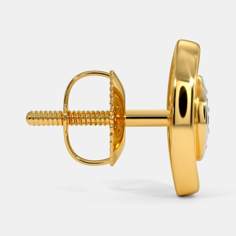 The Ilias Pave Stud Earrings - image 7