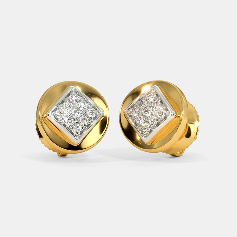 The Elon Pave Stud Earrings - image 1