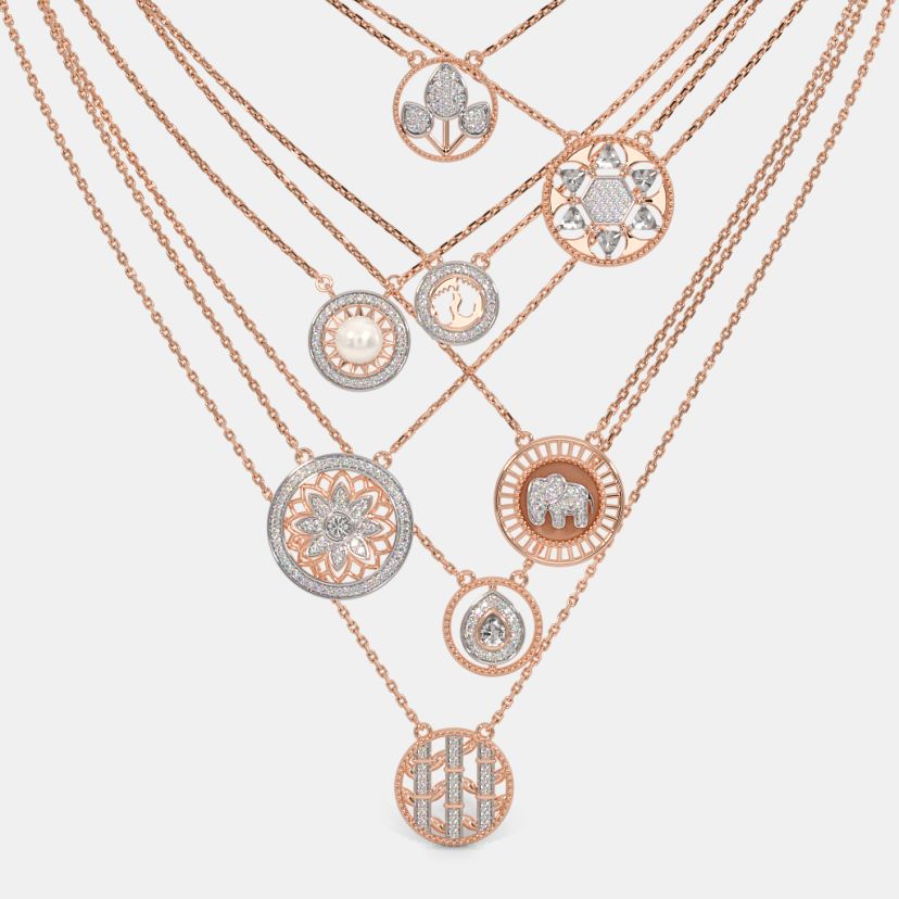The Shriya Ashta Multi Layered Necklace - image 4