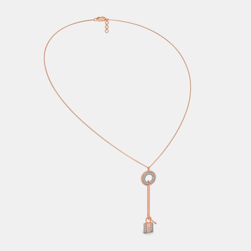The Abrina Lock Necklace - image 6