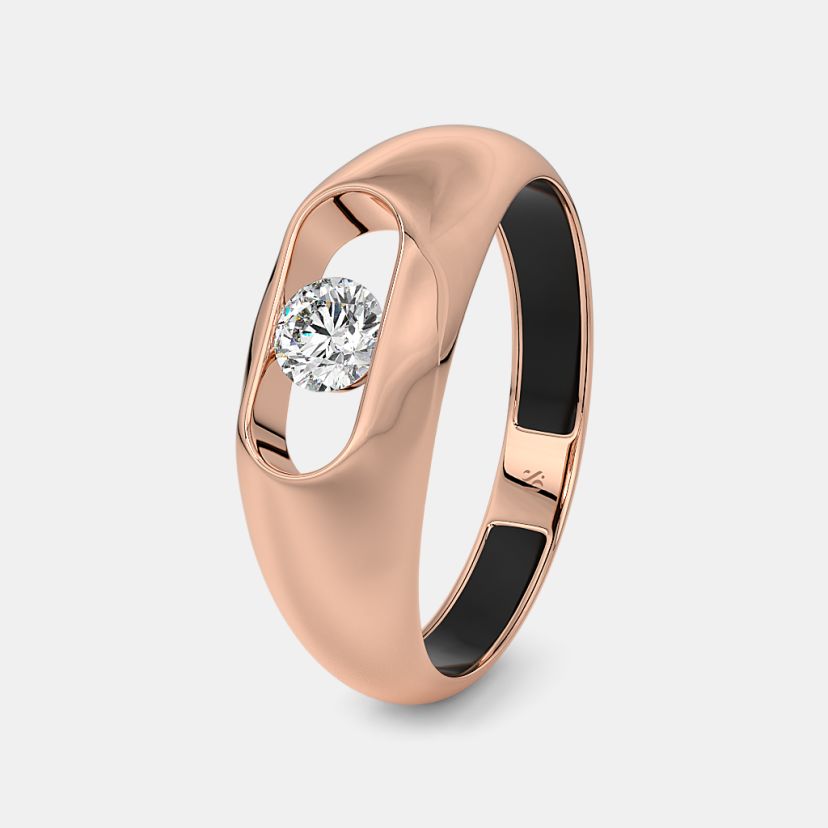 The Axisra Solitaire Ring For Men - image 1