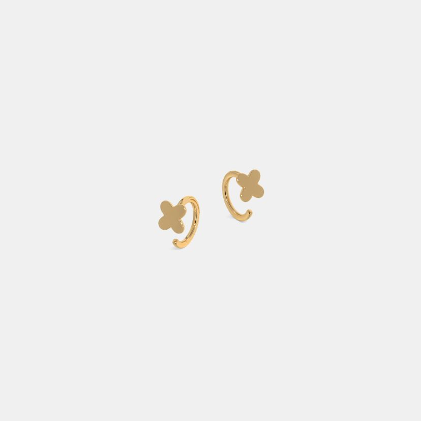 The Neana Multi Pierced Hoop Earrings - image 5
