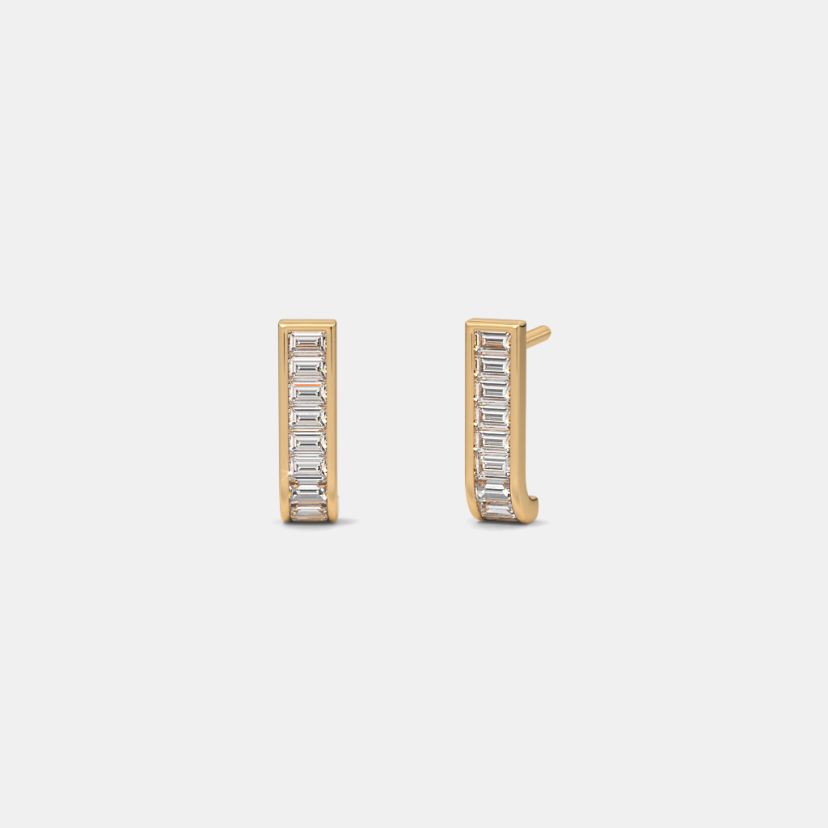 The Everhue J Hoop Earrings - image 1