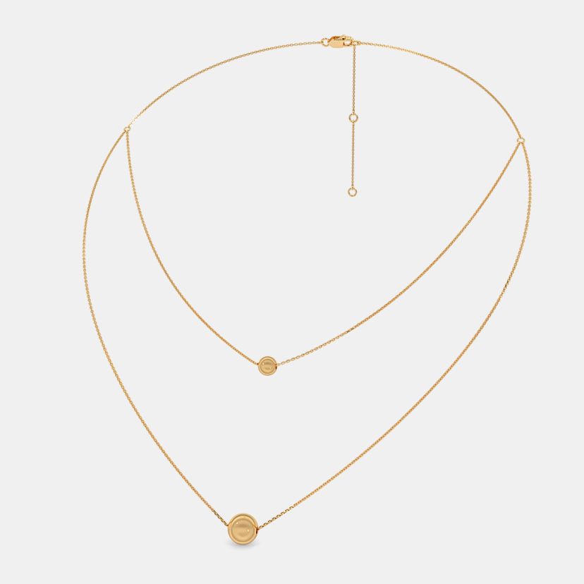 The Linear Echo Beads Layered Necklace - image 3