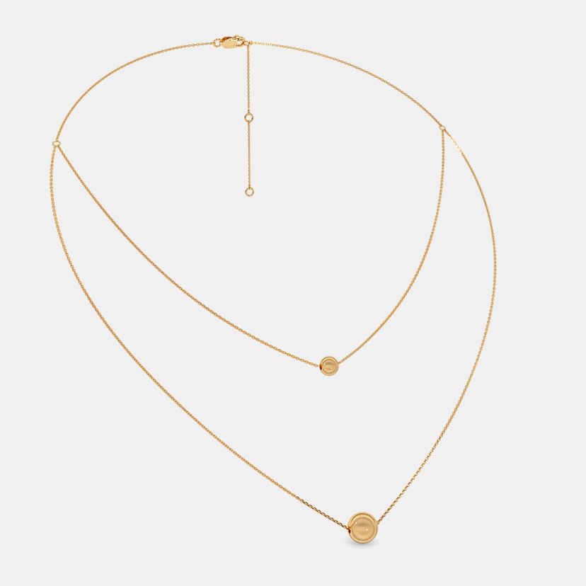 The Linear Echo Beads Layered Necklace - image 6